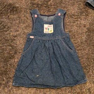 Girls blue Jean dress